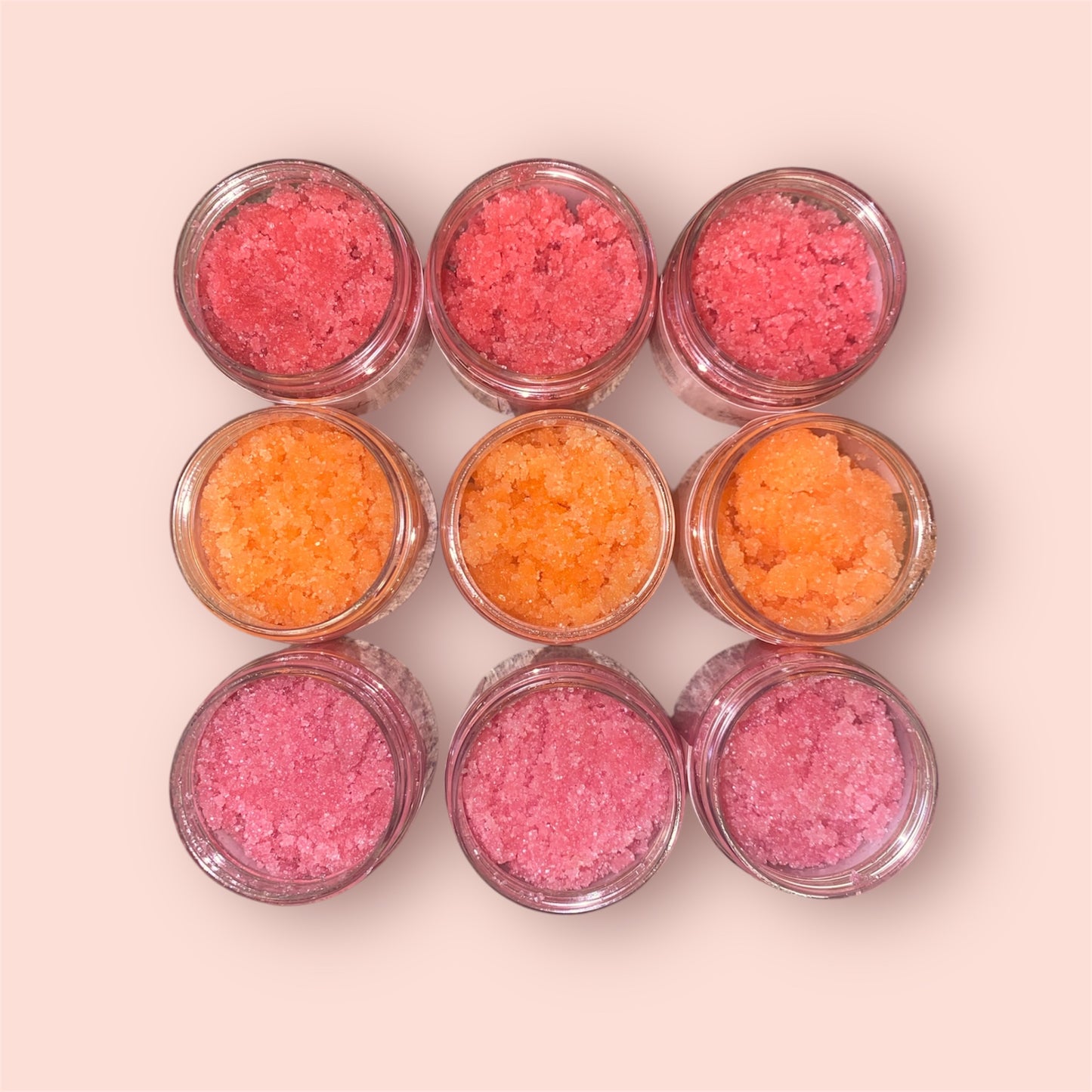 Strawberry lip scrub