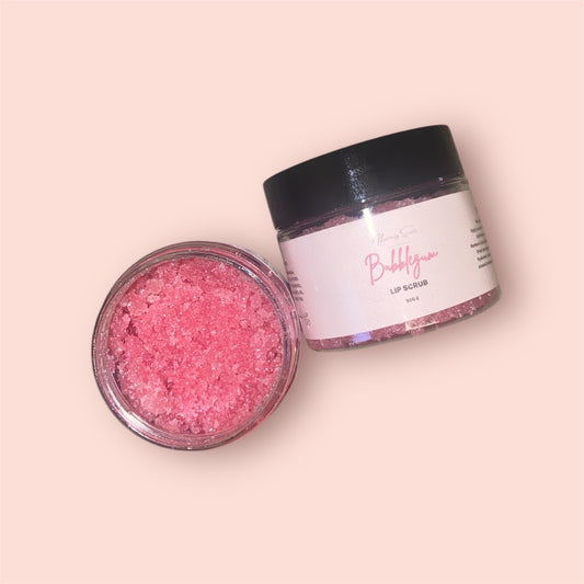 Bubblegum lip scrub