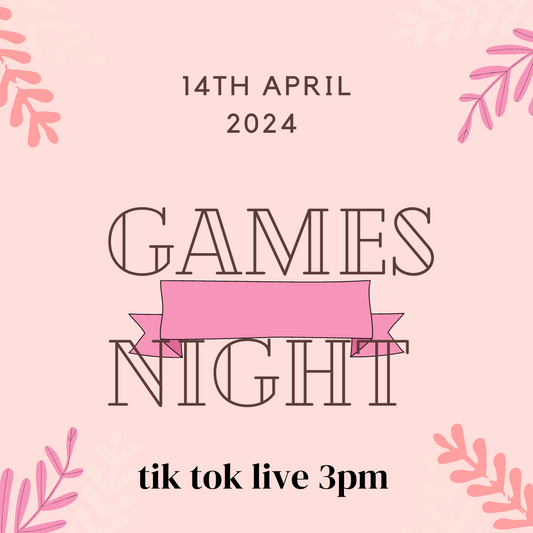 Tik Tok games night 14th April